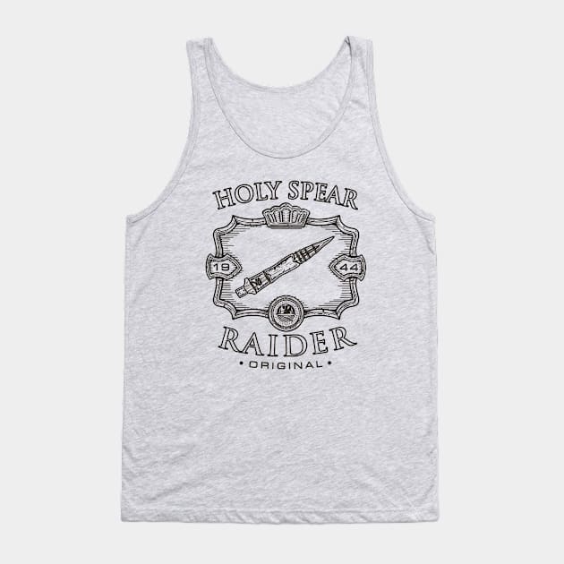 Holy Spear Raider Tank Top by Olipop